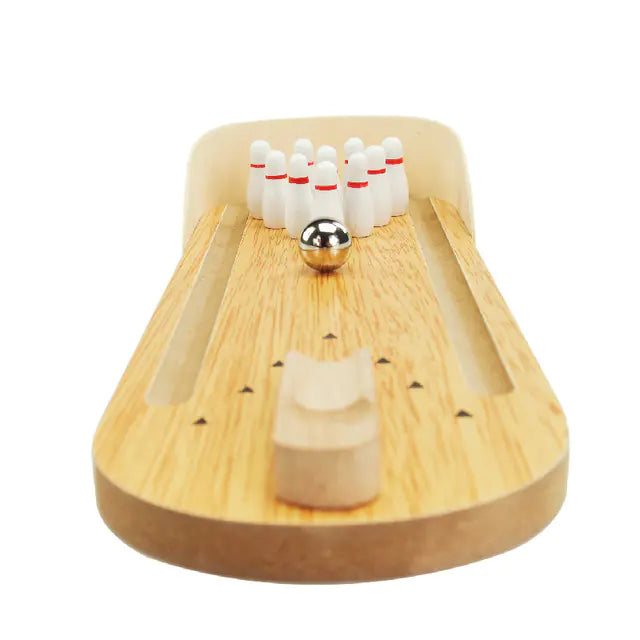 Mini Desktop Bowling Game - Fidget Toy for Stress Relief