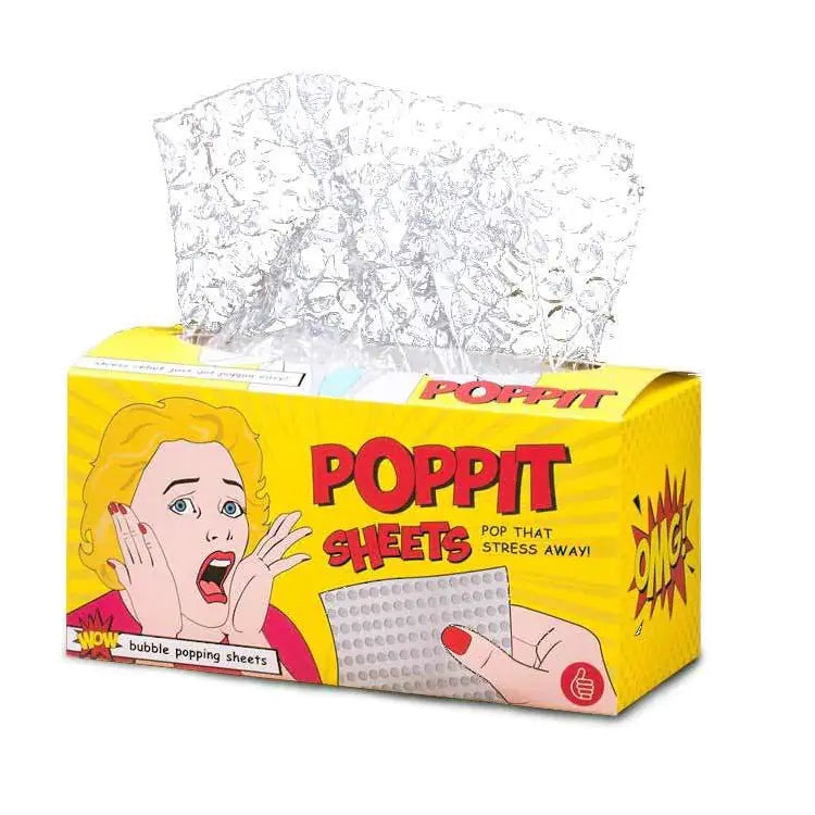POP IT Stress Relief Bubble Wrap Fidget Toy Sheets